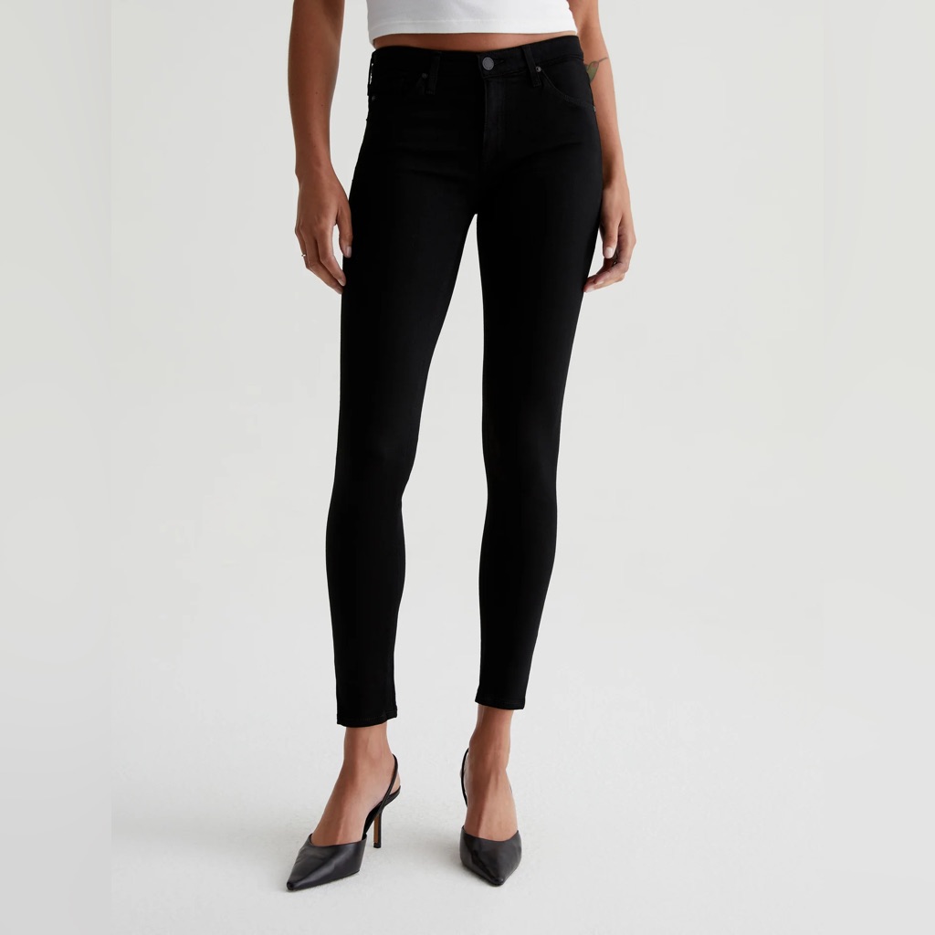 Ag The Legging Ankle Jean In Black